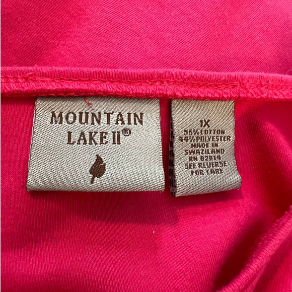 Mountain Lake Women's Button-up Jacket Size 1X in Hot Pink - Picture 4 of 5
